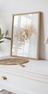 Boho Minimalistisches Poster mit getrocknetem Gras - Posterbox.dk