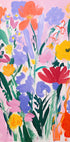 Auffälliges Wildblumenstrauß, ausdrucksstarkes Blumenposter – Posterbox.dk