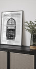 Chanel Boutique Schwarz-Weiß-Poster - Posterbox.dk