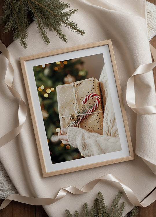 Weihnachtsgeschenke Dekor Poster - Posterbox.dk