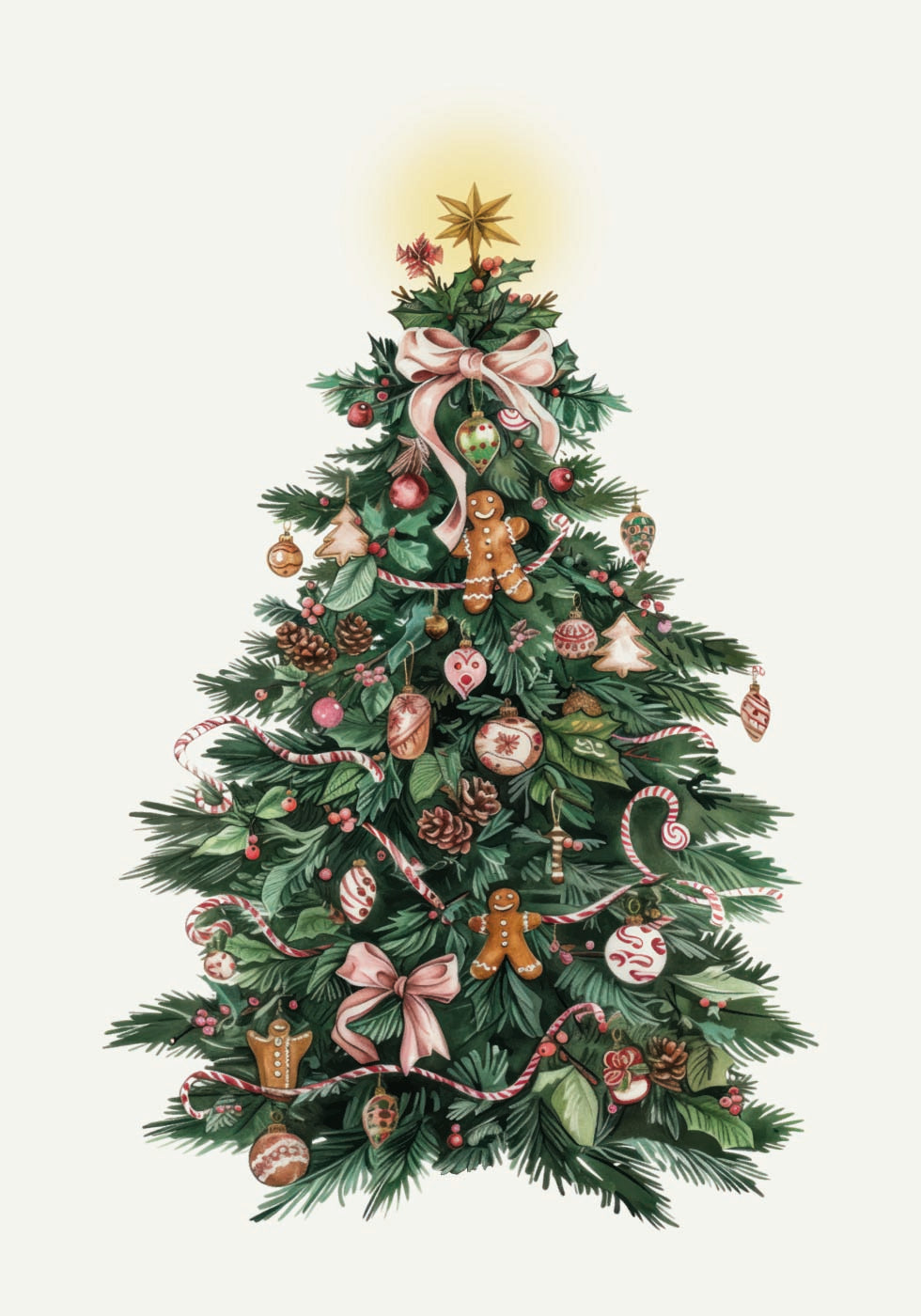 Weihnachtsbaum-Poster - Posterbox.dk