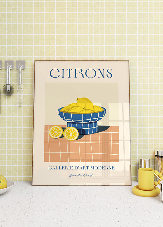 Poster „Zitronen“ - Posterbox.dk
