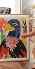 Buntes Adler-Poster - Posterbox.dk