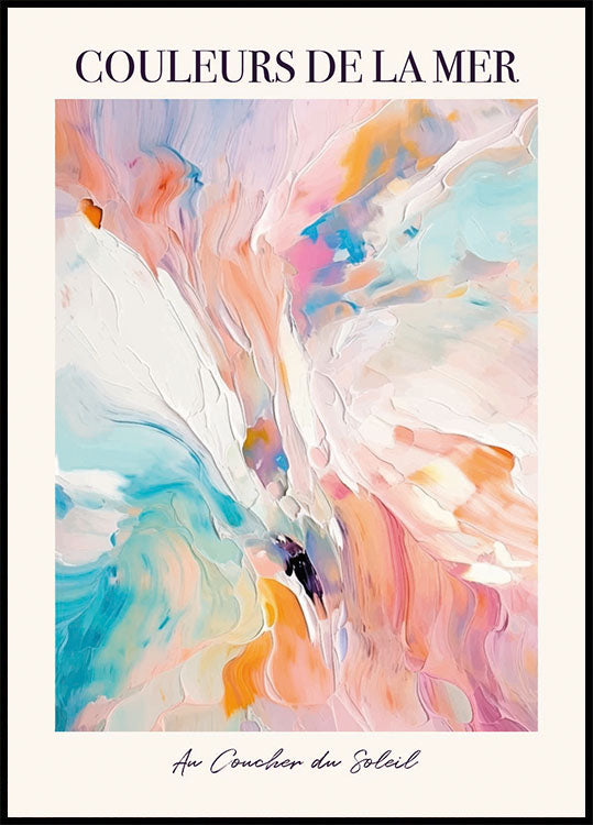 Poster „Couleurs de la Mer“ - Posterbox.dk