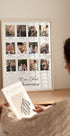 Paar-Erinnerungen, Fotocollage-Poster im Polaroid-Stil – Posterbox.dk