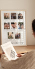 Pärchen-Polaroid-Erinnerungen, Poster mit 8 Fotocollagen - Posterbox.dk