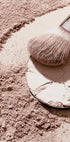 Crushed Compact Powder, Soft Brush Flatlay Poster - Posterbox.dk