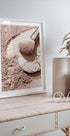 Crushed Compact Powder, Soft Brush Flatlay Poster - Posterbox.dk