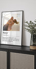 Benutzerdefiniertes Schwester-Definitions-Poster - Posterbox.dk