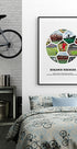 Individuelles Fußball-Fotocollage-Poster - Posterbox.dk