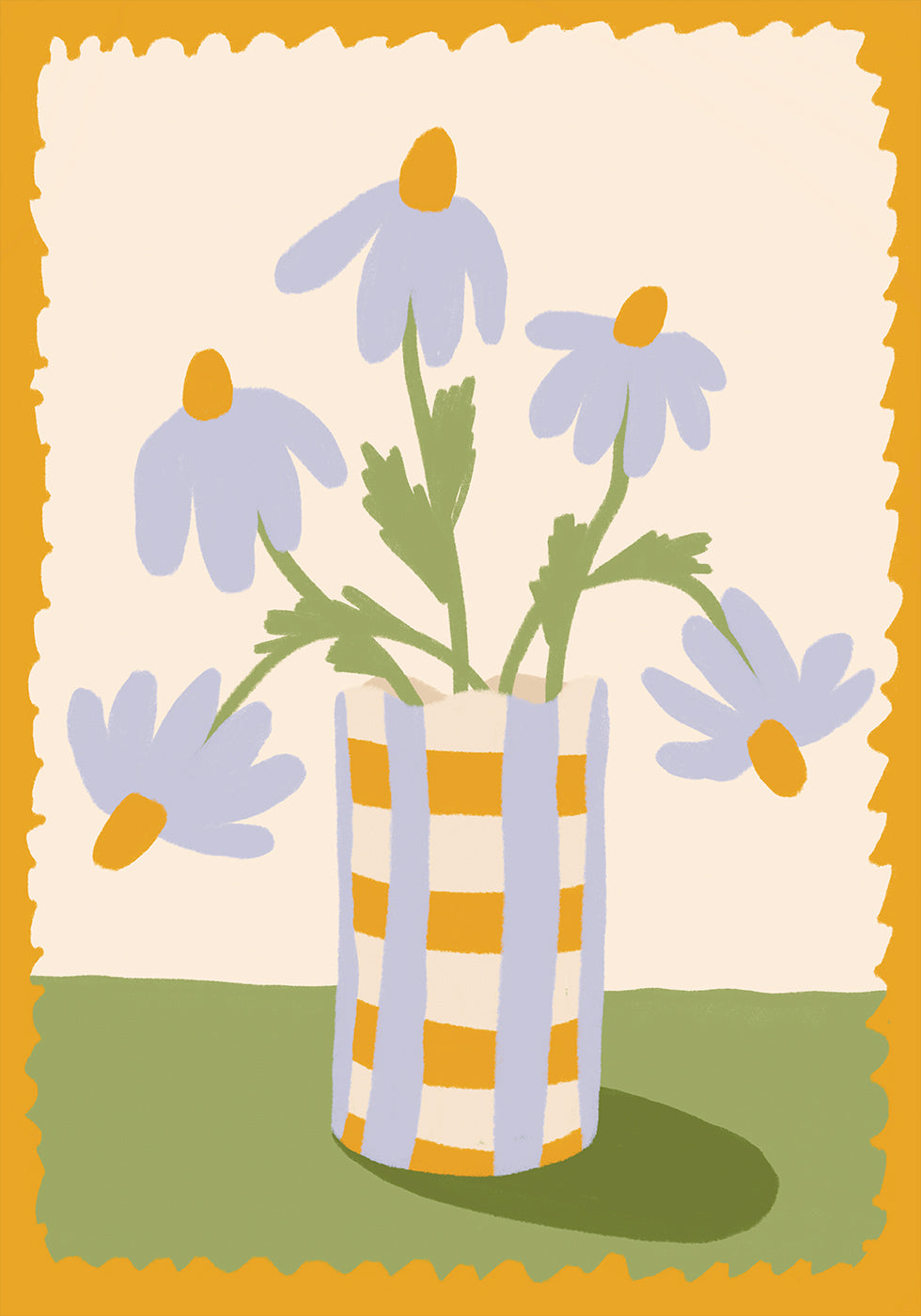 Süße Blumen in einer Vase Poster - Posterbox.dk