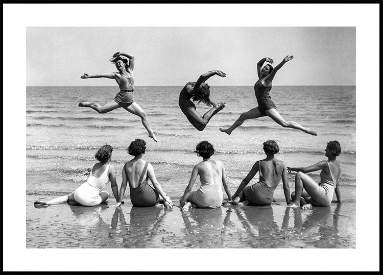 Tanzen am Strand Poster - Posterbox.dk