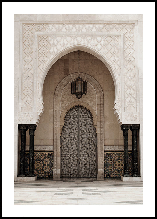 Tür der Hassan-II.-Moschee, Casablanca Poster - Posterbox.dk
