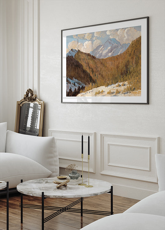 Poster zum Vorfrühling in der Tatra - Posterbox.dk