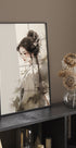 Elegantes Ink Woman-Poster - Posterbox.dk