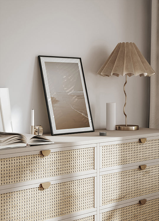 Poster „Leerer Strand“ - Posterbox.dk