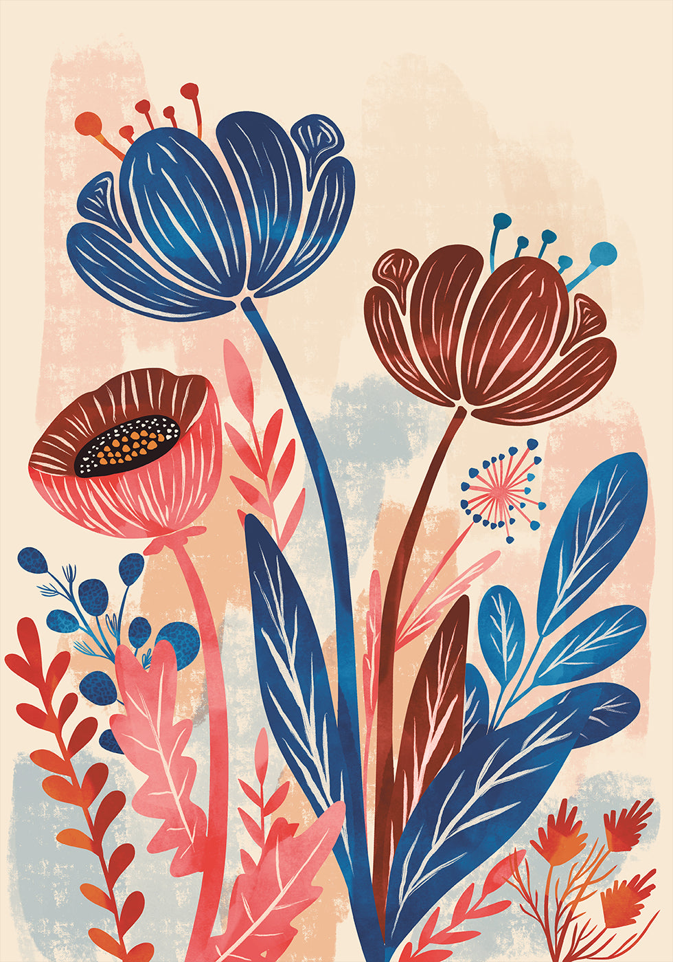 Fabulous Flowers Plakat - Posterbox