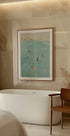 Schwimmen im Wasser – Poster – Posterbox.dk