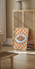 Poster „Französischer Morgen, Croissant auf Retro-Teller“ – Posterbox.dk