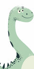 Freundliches Dinosaurier-Poster - Posterbox.dk