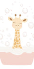Giraffenbad-Poster - Posterbox.dk