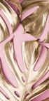 Golden Monstera №4 Poster - Posterbox.dk