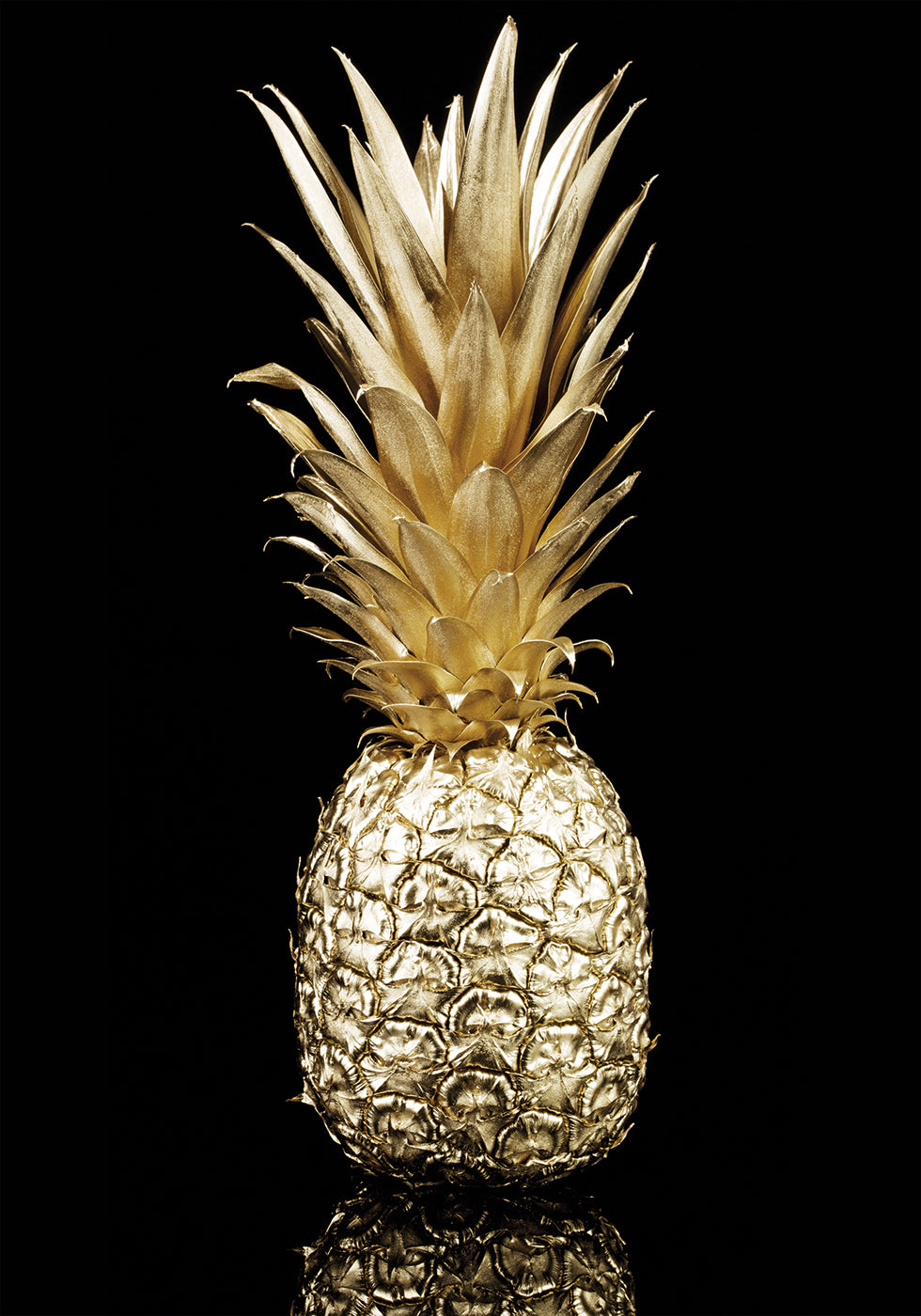Goldene Ananas-Poster - Posterbox.dk