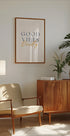 Poster „Good Vibes Only, Positive Quote“ – Posterbox.dk