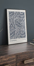 Grauer Rittersporn Poster - Posterbox.dk