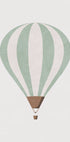 Grünes Heißluftballon-Poster - Posterbox.dk