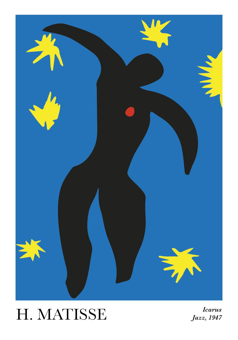 H. Matisse Ikarus Poster - Posterbox.dk
