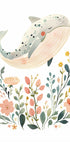 Happy Whale Poster - Posterbox.dk