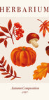 Herbarium Herbstkompositionsposter - Posterbox.dk