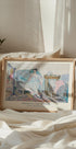 Im Boudoir, feminines Interieur, Impressionist, Frederick Carl Frieseke, 1914 Poster – Posterbox.dk