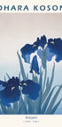 Irissen, japanisches Blumen-Holzschnitt-Poster - Posterbox.dk