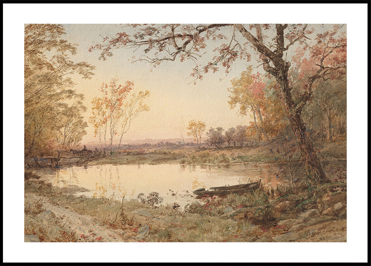 Jasper F. Cropsey – Hastings on Hudson Poster – Posterbox.dk