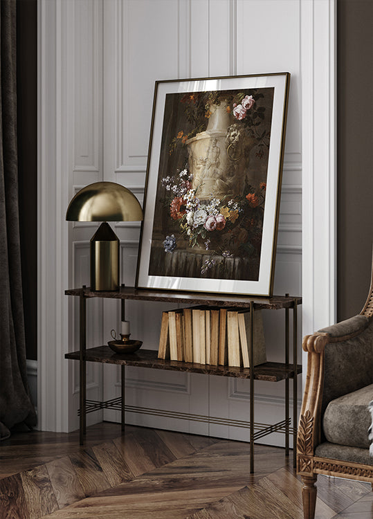 Jean-Baptiste Monnoyer – Eine Girlande aus Blumen Poster – Posterbox.dk