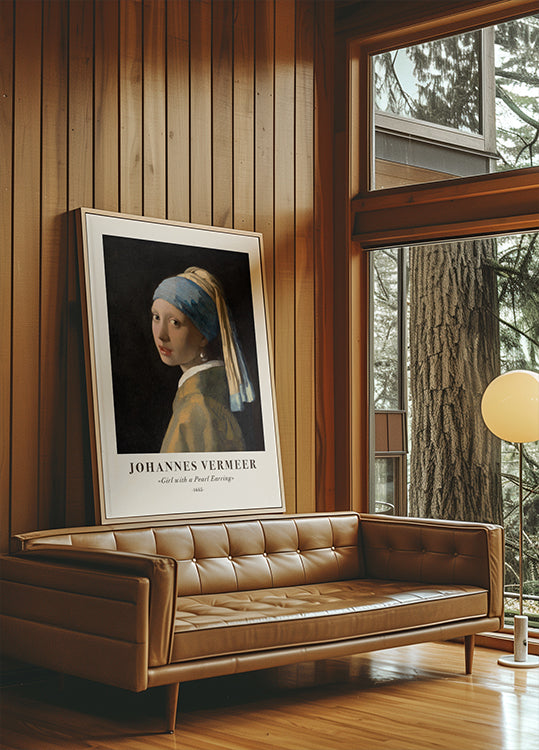 Johannes Vermeer, Mädchen mit Perlenohrring Poster - Posterbox.dk