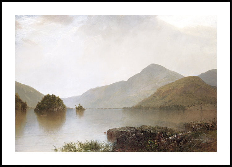John Frederick Kensett – Lake George Poster – Posterbox.dk