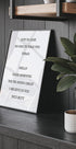 Motivationsposter „Just In Case“ - Posterbox.dk