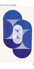 Key Blue, Joseph Schillinger Poster - Posterbox.dk