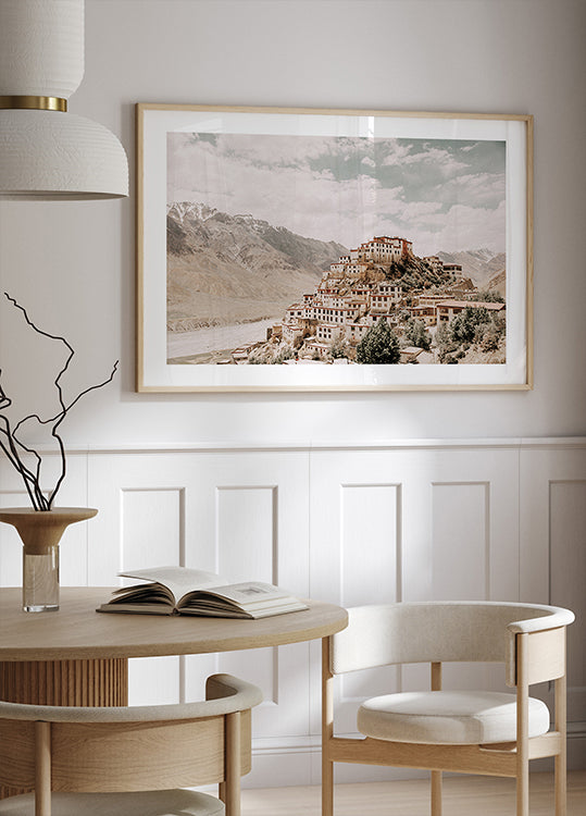 Schlüsselkloster im Himalaya Poster - Posterbox.dk