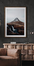 Kirkjufell Berg und Wasserfälle Poster - Posterbox.dk