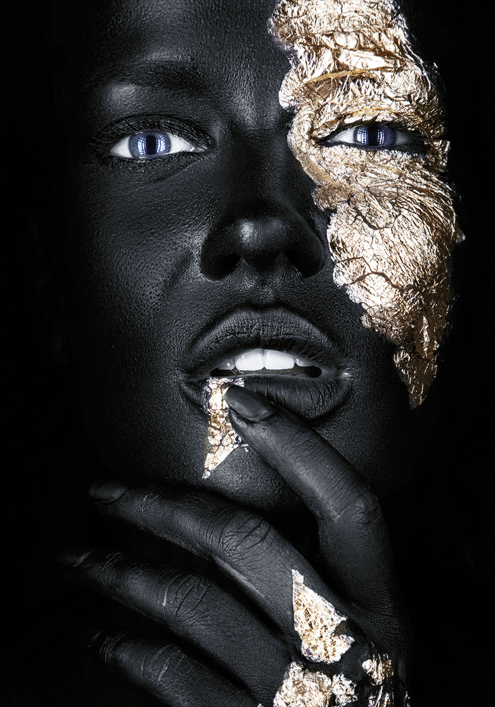 Poster „Dame in Gold“ Nr. 2 - Posterbox.dk