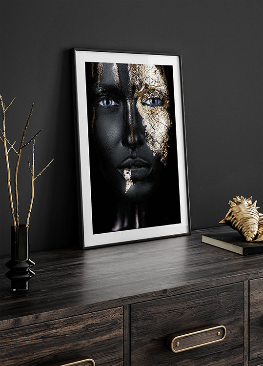 Poster „Dame in Gold“ Nr. 3 - Posterbox.dk
