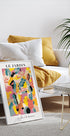 Le Jardin, leuchtender Sommergarten Poster - Posterbox.dk