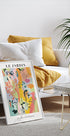 Le Jardin, lebendiges florales abstraktes Poster - Posterbox.dk