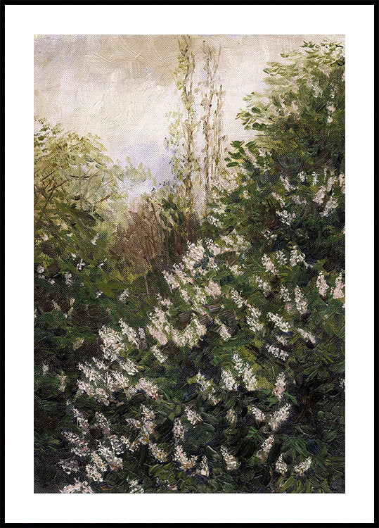 Fliederblüten von Ladislav Mednyánszky Poster - Posterbox.dk