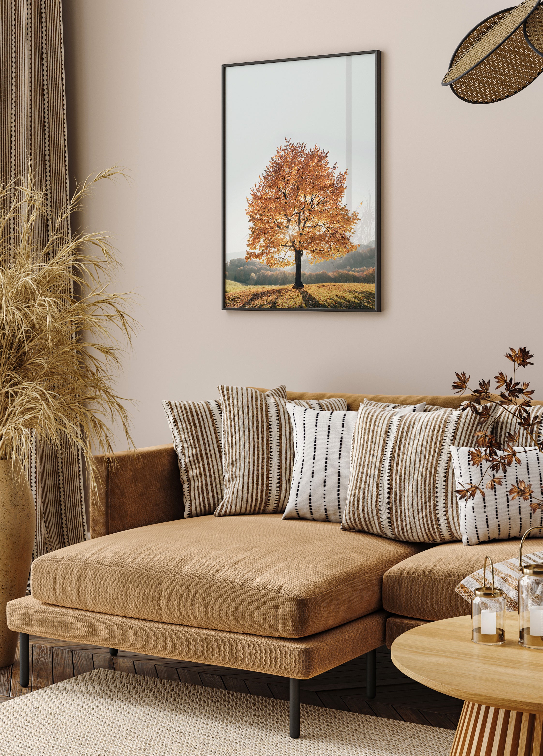 Poster „Majestätischer Herbstbaum“ - Posterbox.dk