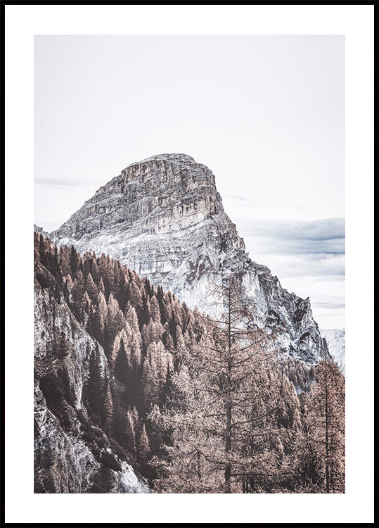 Poster „Majestätische Bergherbstlandschaft“ - Posterbox.dk